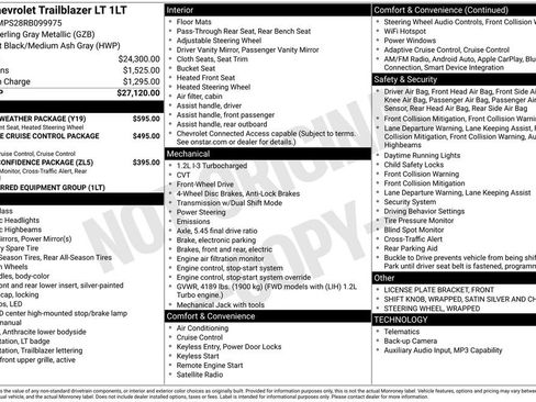 Used 2024 Chevrolet TrailBlazer LT w/ LT Cold Weather Package FWD image 23