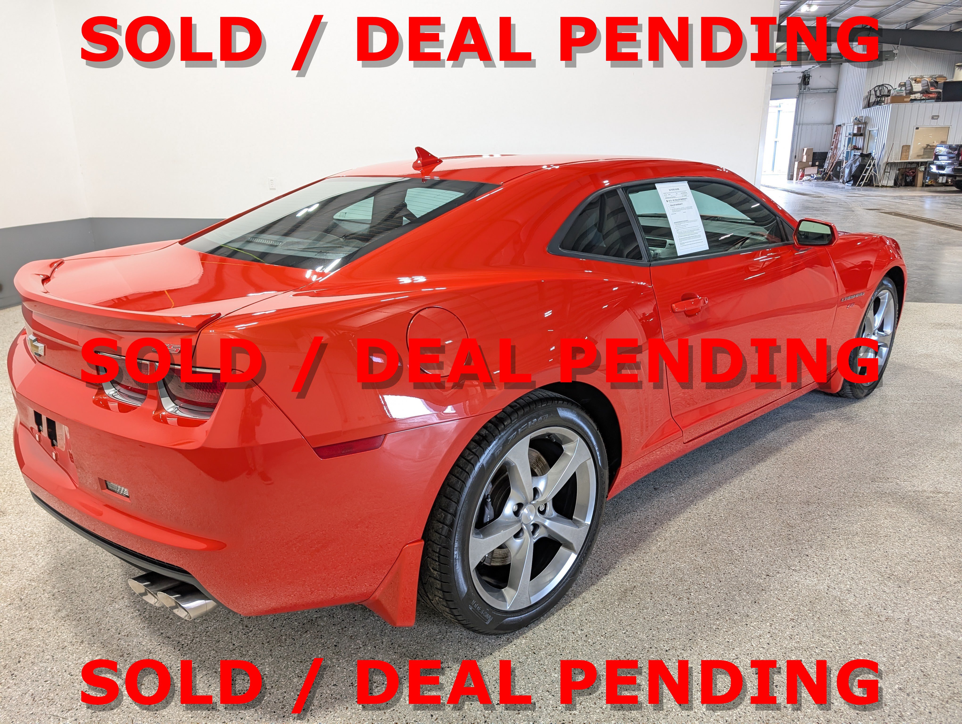 Used 2013 Chevrolet Camaro SS w/ RS Package RWD image 3