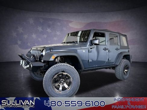 Used 2017 Jeep Wrangler Unlimited Willys image 1