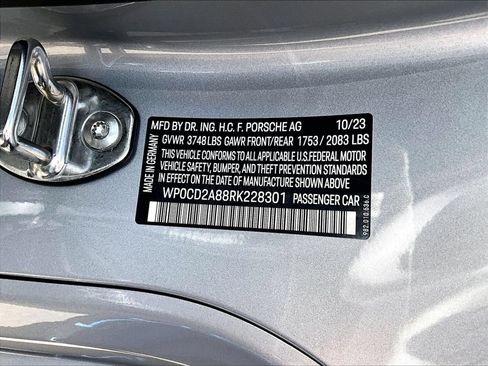 Certified 2024 Porsche 718 Boxster GTS RWD image 26