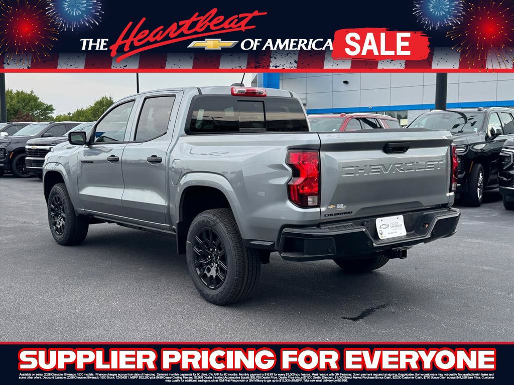 New 2026 Chevrolet Colorado W/T w/ WT Custom Package RWD image 5