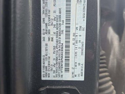 Used 2019 Ford F150 XLT w/ Equipment Group 301A Mid AWD/4WD image 4