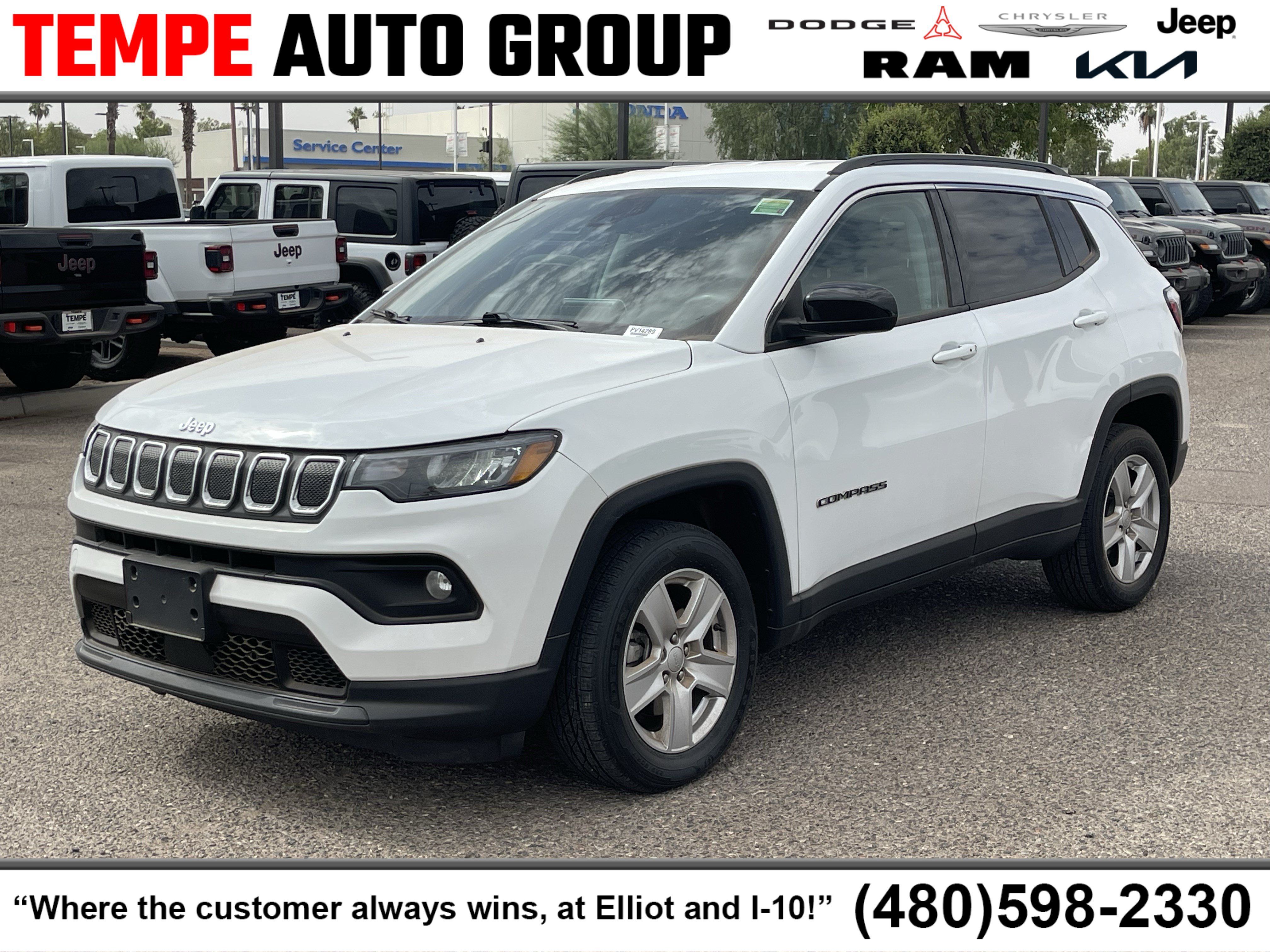 Certified 2022 Jeep Compass Latitude w/ Convenience Group AWD/4WD image 1