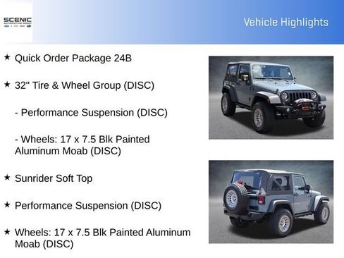 Used 2014 Jeep Wrangler Sport w/ 32" Tire & Wheel Group AWD/4WD image 5