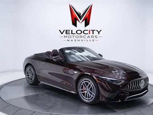 Used 2024 Mercedes-Benz SL 55 AMG 4MATIC w/ Manufactur Interior Package image 12