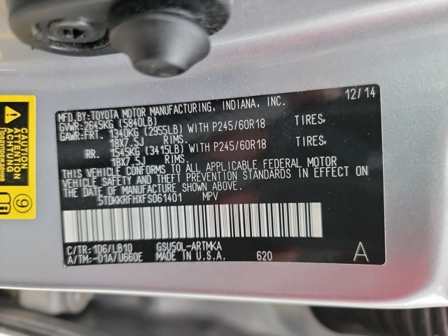 Used 2015 Toyota Highlander XLE FWD image 29