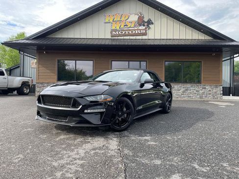 Used 2019 Ford Mustang GT Premium w/ Black Accent Package RWD image 1