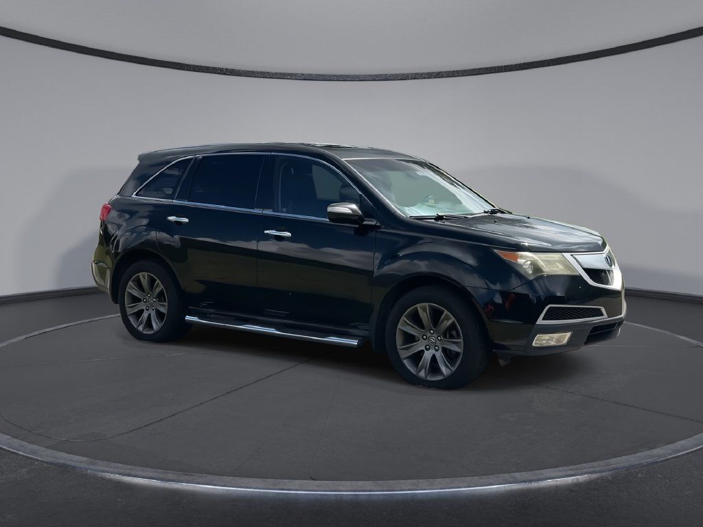 Used 2012 Acura MDX w/ Advance & Entertainment Pkg AWD/4WD image 2