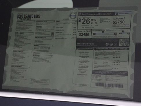 New 2025 Volvo XC90 B5 Core w/ Protection Package Premier image 18