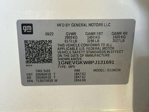 Used 2023 Chevrolet Traverse LT AWD/4WD image 33