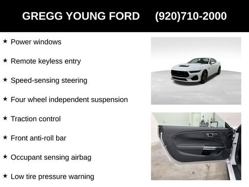 New 2026 Ford Mustang GT Premium RWD image 25