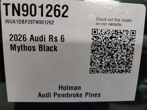 New 2026 Audi RS 6 performance image 23