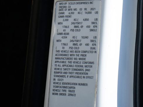 Used 2021 Ford F350 XL w/ Power Equipment Group RWD image 44
