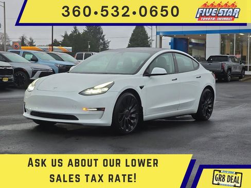 Used 2022 Tesla Model 3 Performance image 1