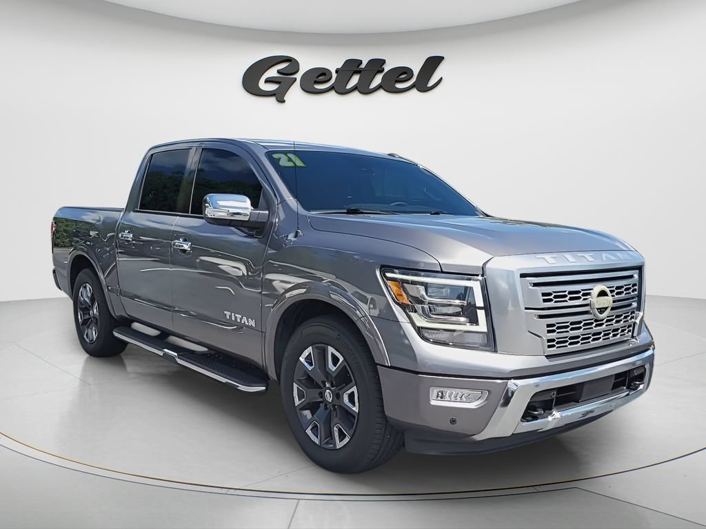 Used 2021 Nissan Titan Platinum Reserve RWD image 3