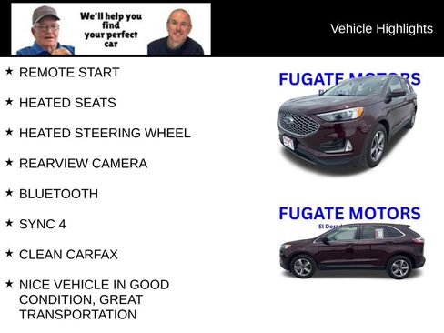 Used 2024 Ford Edge SEL w/ Convenience Package AWD/4WD image 9