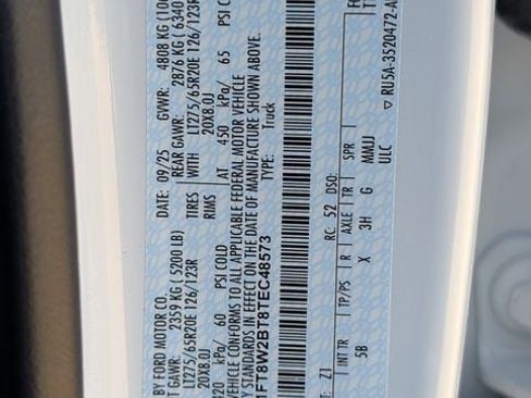 New 2026 Ford F250 Lariat w/ Black Appearance Package image 60