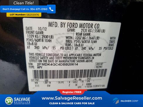 Used 2013 Ford Edge SE AWD/4WD image 17