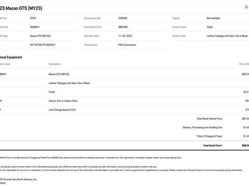 Used 2023 Porsche Macan GTS image 33