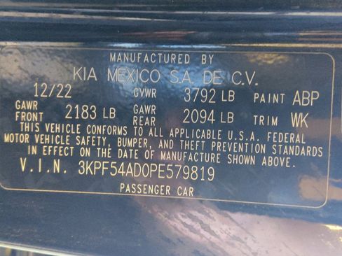 Used 2023 Kia Forte GT-Line w/ GT-Line Technology Package FWD image 33