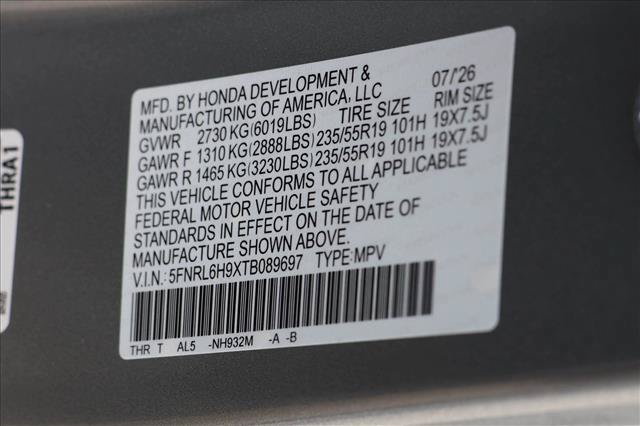 New 2026 Honda Odyssey Elite image 26