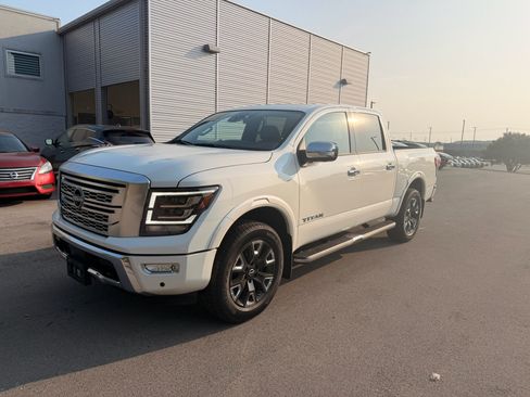 Used 2024 Nissan Titan Platinum Reserve w/ Moonroof Package AWD/4WD image 1