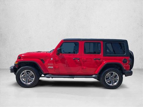Used 2020 Jeep Wrangler Unlimited Sahara AWD/4WD image 9