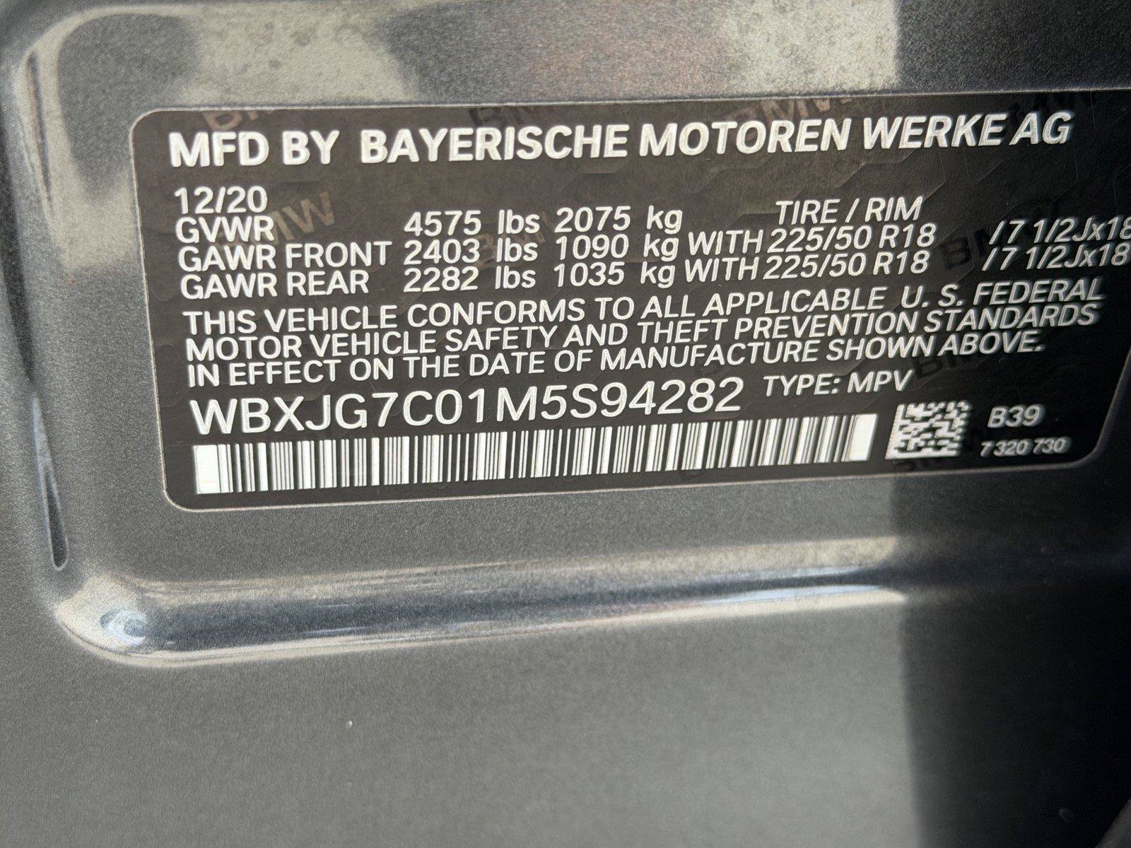 Used 2021 BMW X1 sDrive28i w/ Convenience Package FWD image 32