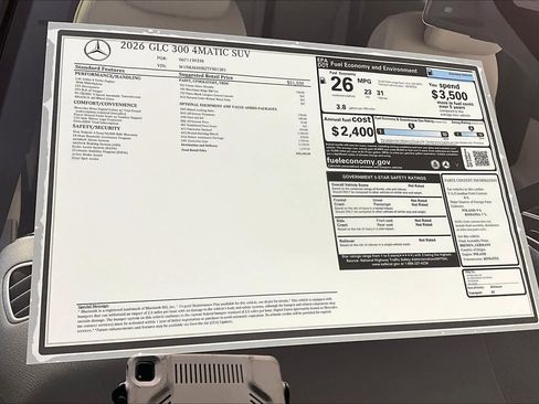 New 2026 Mercedes-Benz GLC 300 4MATIC image 18