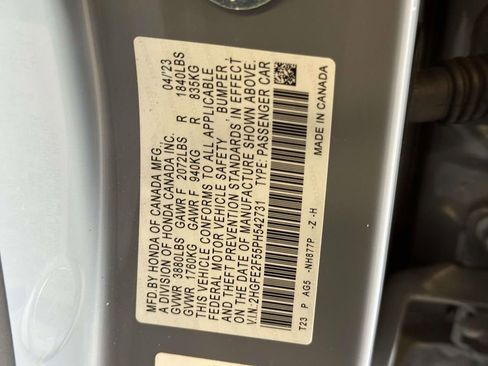 Used 2023 Honda Civic Sport image 19