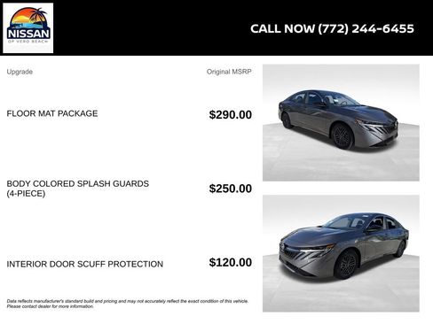 New 2026 Nissan Sentra SV w/ Floor Mat Package FWD image 6