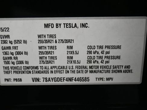 Used 2022 Tesla Model Y Performance AWD/4WD image 8