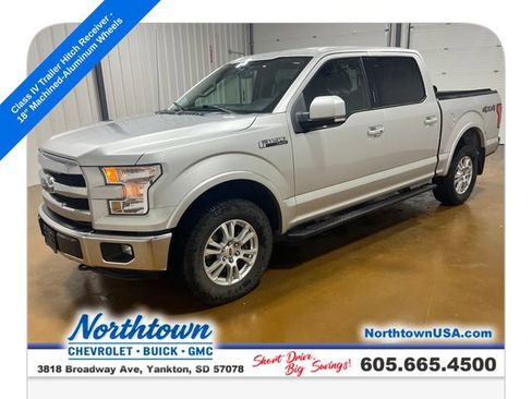 Used 2015 Ford F150 Lariat w/ Trailer Tow Package AWD/4WD image 2