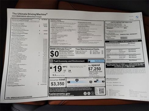 New 2025 BMW M850i xDrive M850i xDrive Gran Coupe image 14