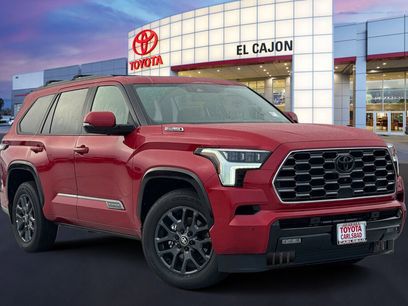 New 2026 Toyota Sequoia Platinum