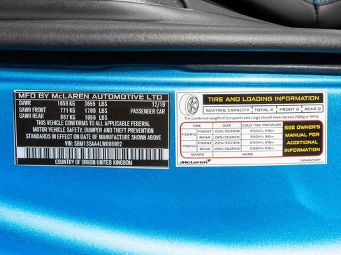 Used 2020 McLaren 600LT Spider image 12