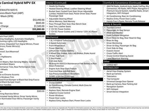 New 2026 Kia Carnival SX Prestige FWD image 15
