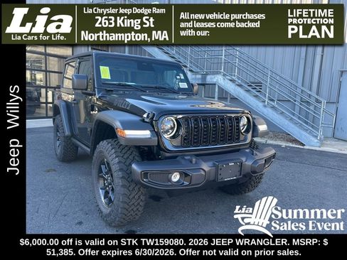 New 2026 Jeep Wrangler Sport AWD/4WD image 1