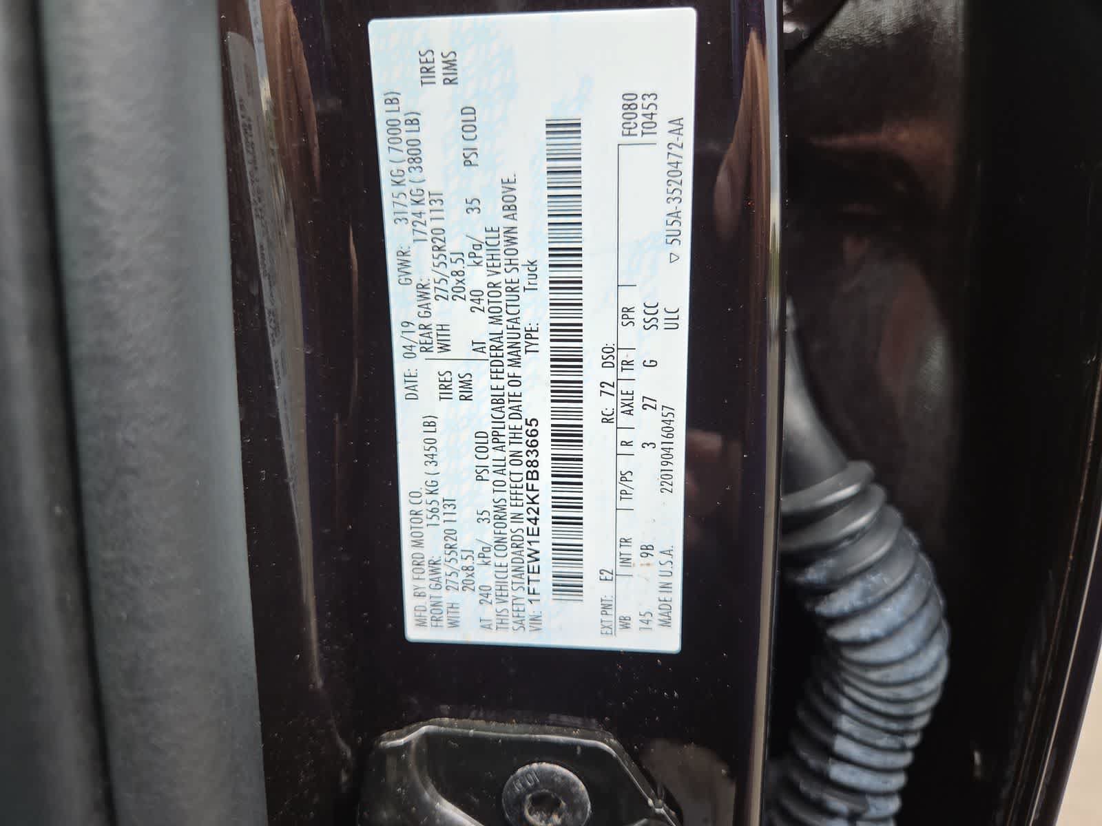 Used 2019 Ford F150 Platinum AWD/4WD image 29