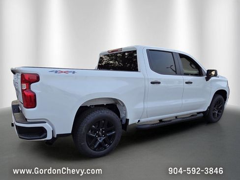 New 2026 Chevrolet Silverado 1500 Custom w/ Turbomax Blackout Package AWD/4WD image 7