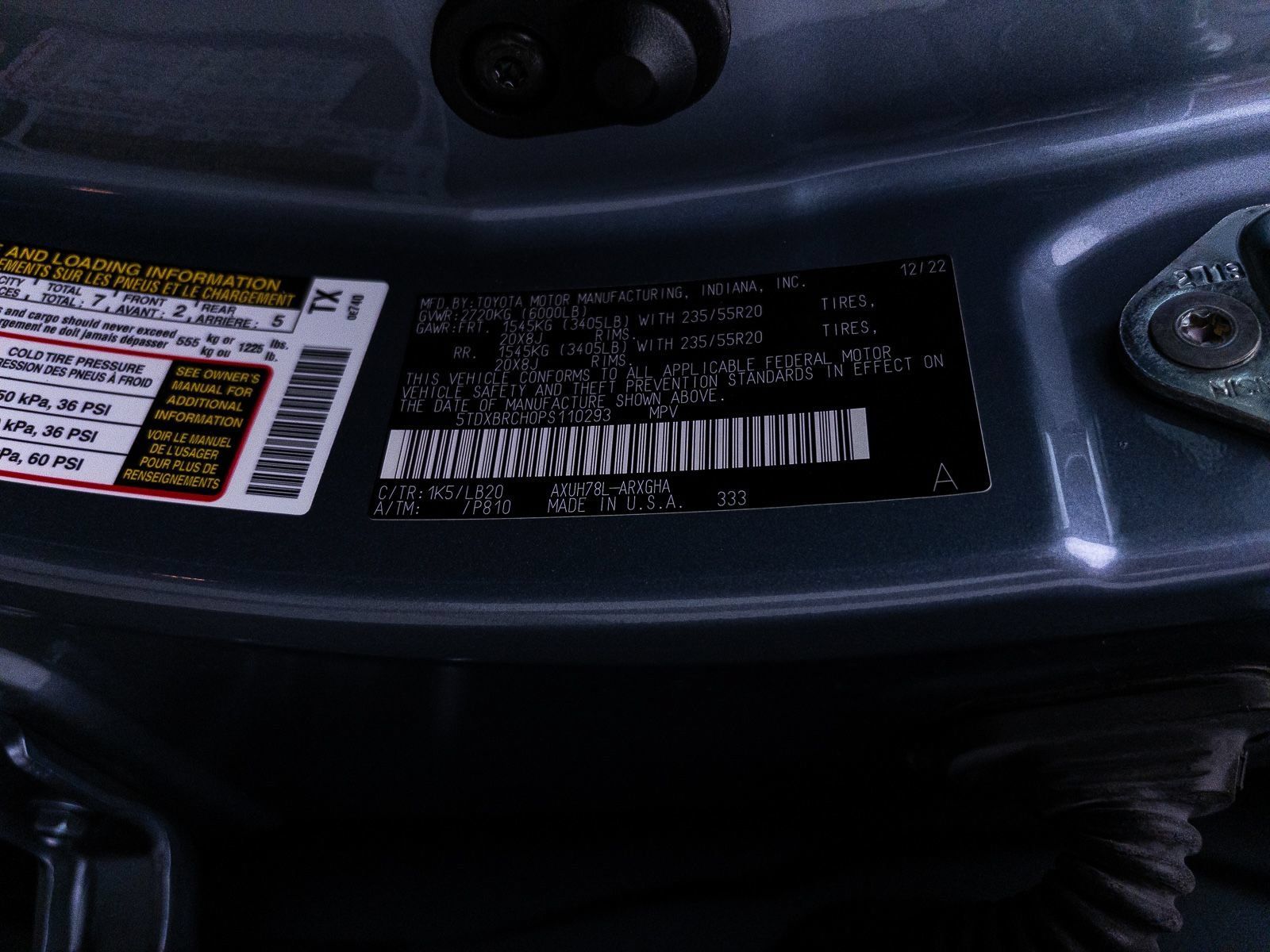 Used 2023 Toyota Highlander Limited AWD/4WD image 47