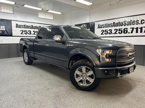 Used 2016 Ford F150 Platinum w/ Equipment Group 701A Luxury AWD/4WD image 1