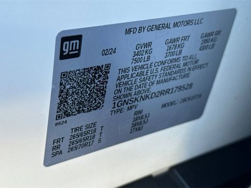 Used 2024 Chevrolet Tahoe LT image 42