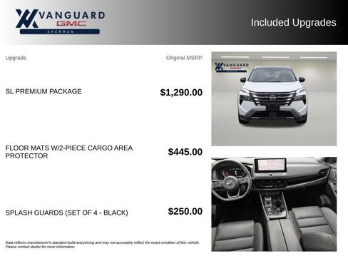 Used 2024 Nissan Rogue SL w/ SL Premium Package FWD image 9