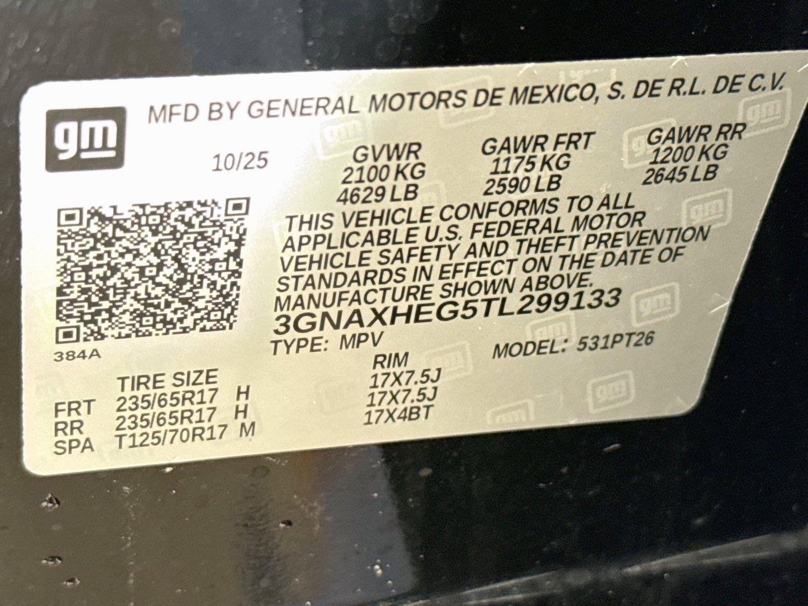 Used 2026 Chevrolet Equinox LT FWD image 20