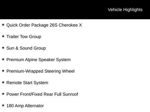 Used 2022 Jeep Cherokee Latitude w/ Sun & Sound Group image 7