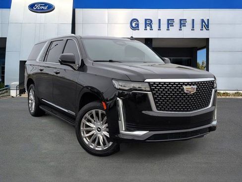 Used 2021 Cadillac Escalade ESV Premium Luxury w/ LPO, Illumination Package AWD/4WD image 1