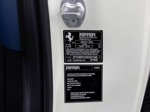 Certified 2024 Ferrari Roma Spider RWD image 68