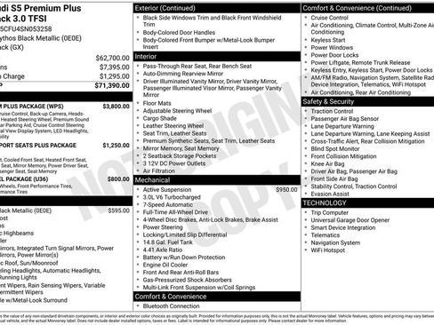 Used 2025 Audi S5 Premium Plus w/ Premium Plus Package AWD/4WD image 7