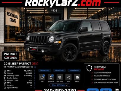 Used 2015 Jeep Patriot Sport